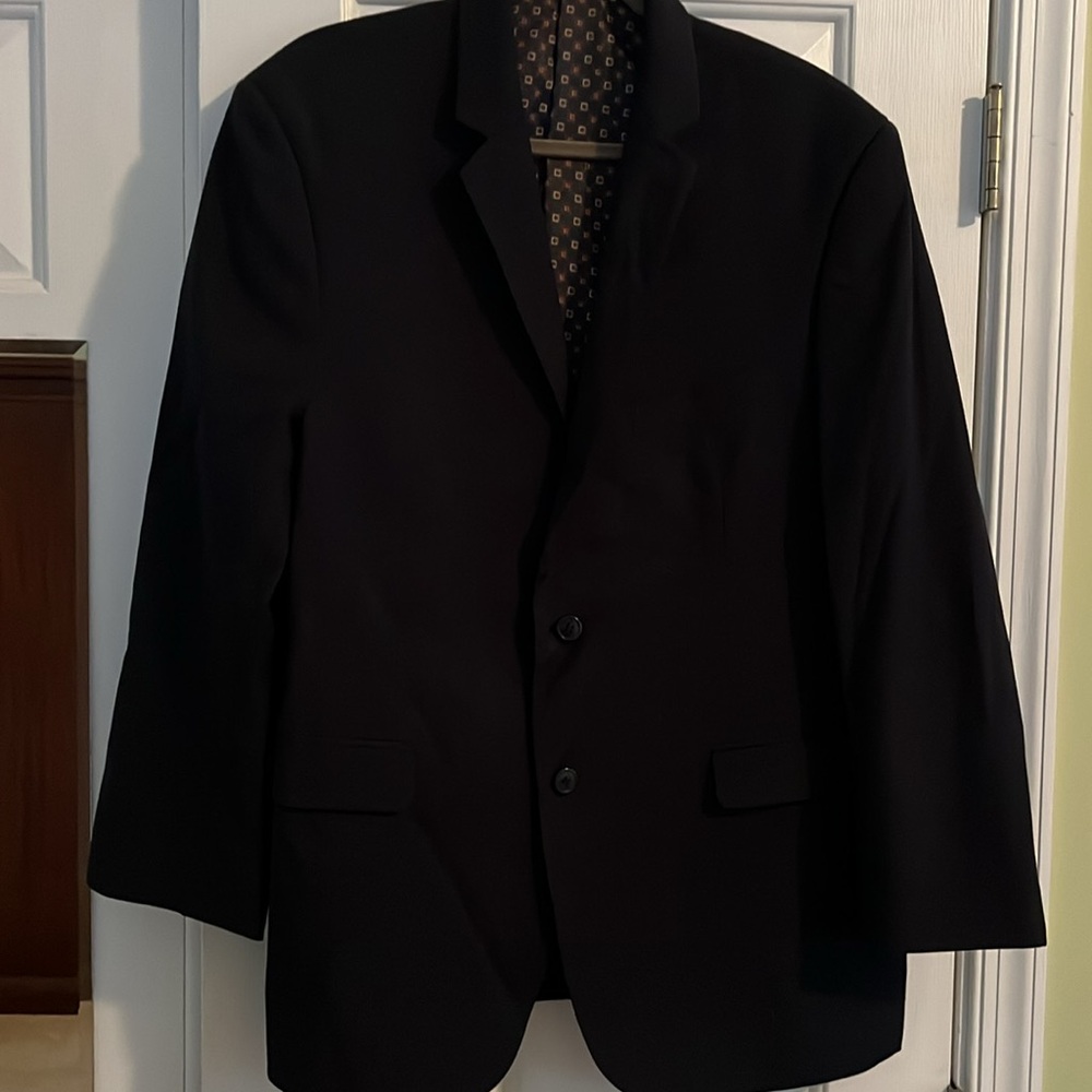 Men’s Suit Jacket.Navy.Sz-46R. Made by U.S. Polo Assn.EUC